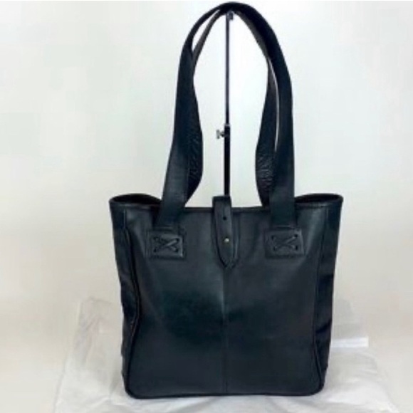 CLAVA America shoulder black leather bag - Picture 3 of 12